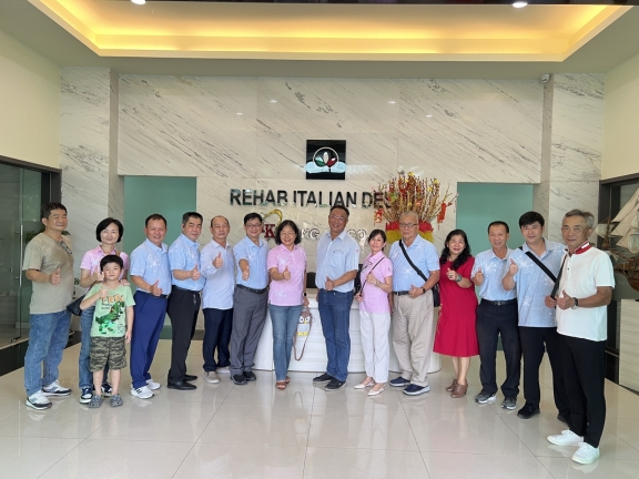 ​ 【越南臺灣客家聯誼會賴瑞嫦拜訪弘騏股份有限公司】  ​