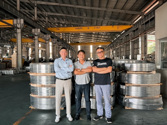 ​  新淵區會員拜訪 毅鋼科技責任有限公司