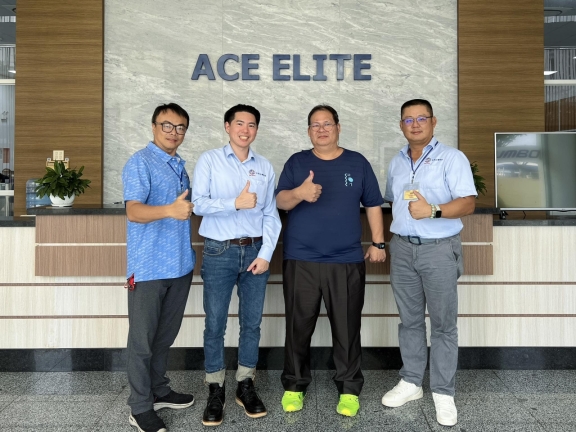 ​  新淵區會員拜訪 ACE ELITE CO. LTD