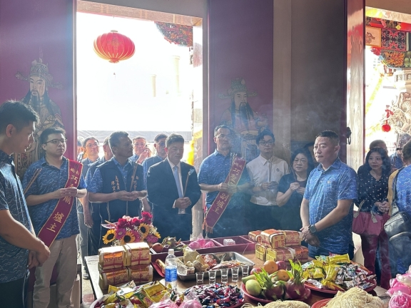 ​ 7/18 平陽台商會出席 巧聖廟關聖帝君聖誕大典   ​