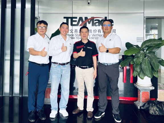 新淵區會員拜訪 傑合文具公司